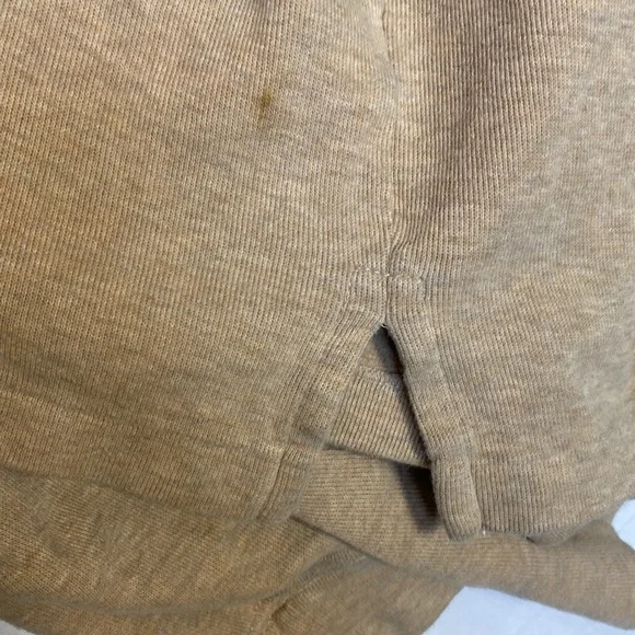 Polo Ralph Lauren ribbed knit in honey color soft cotton size 4XLT 1/4 zip - Picture 7 of 7